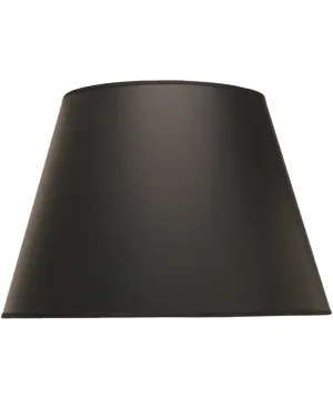 10x16x11 Black/Opaque Gold Foil Empire Hardback Lampshade