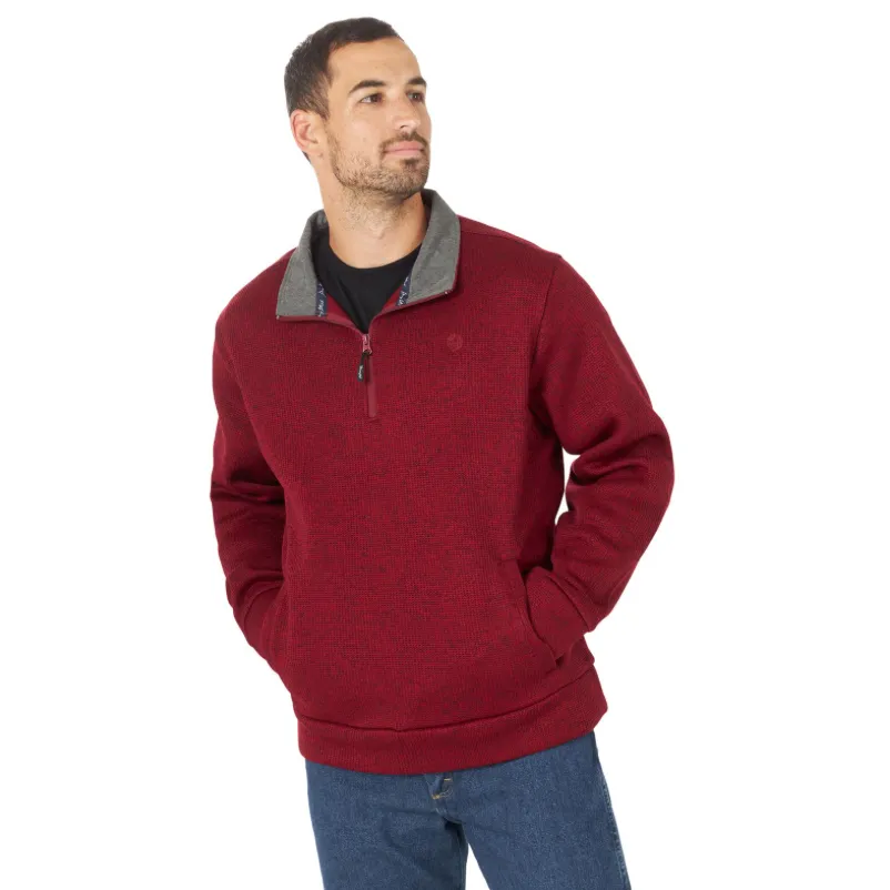 112317157 - Wrangler George Strait Knit Pullover