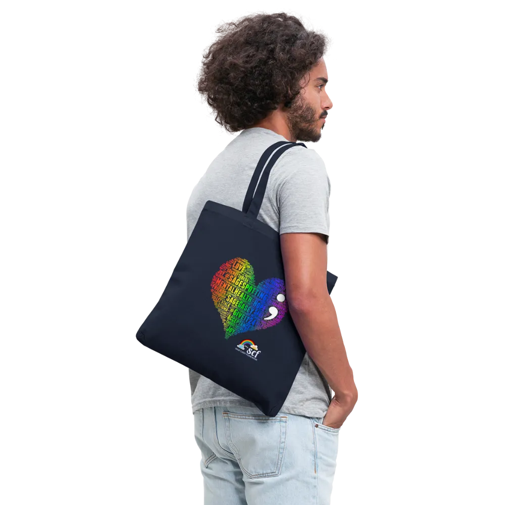 2023 Rainbow Party (HEART Logo/BeKind Logo) Cotton Tote