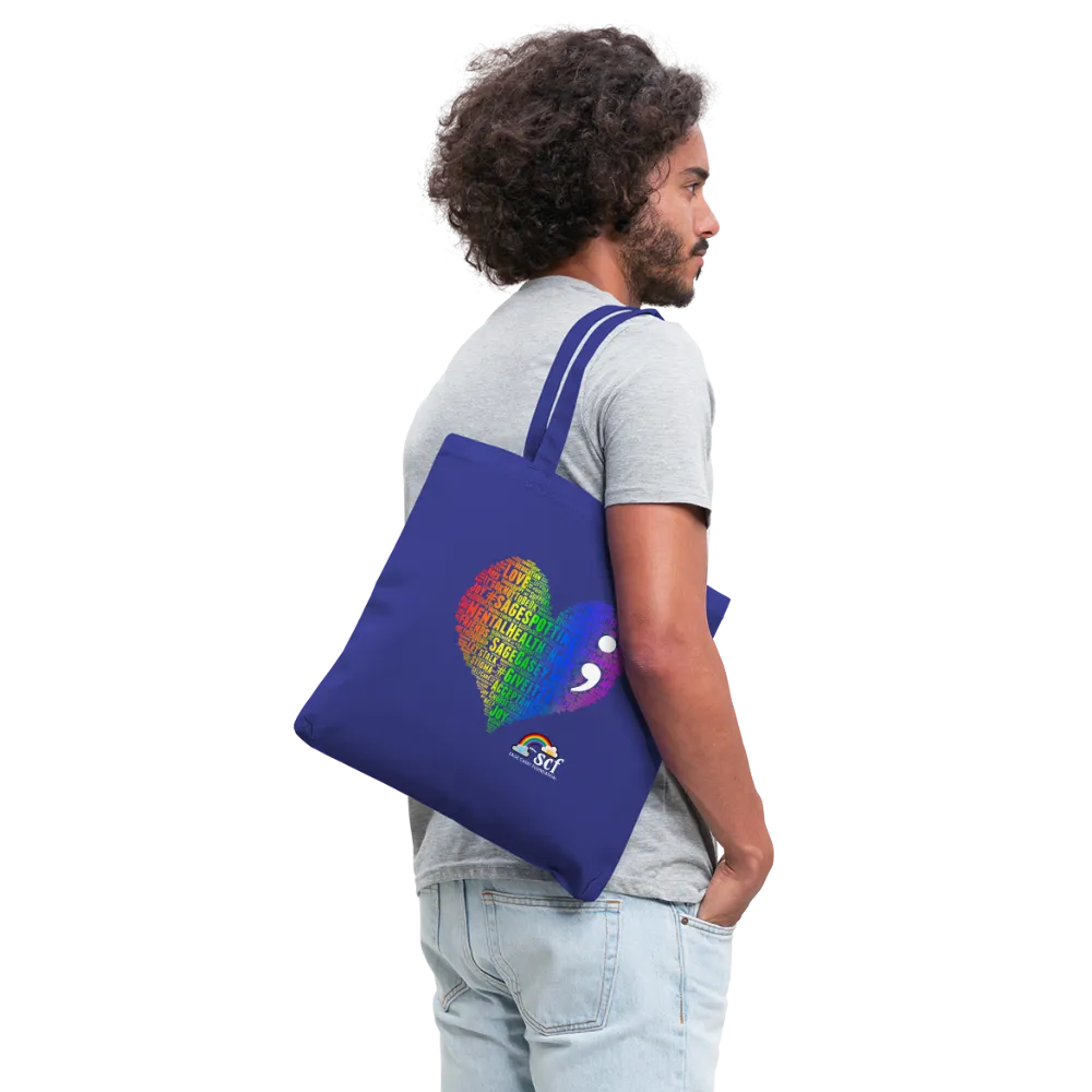 2023 Rainbow Party (HEART Logo/BeKind Logo) Cotton Tote