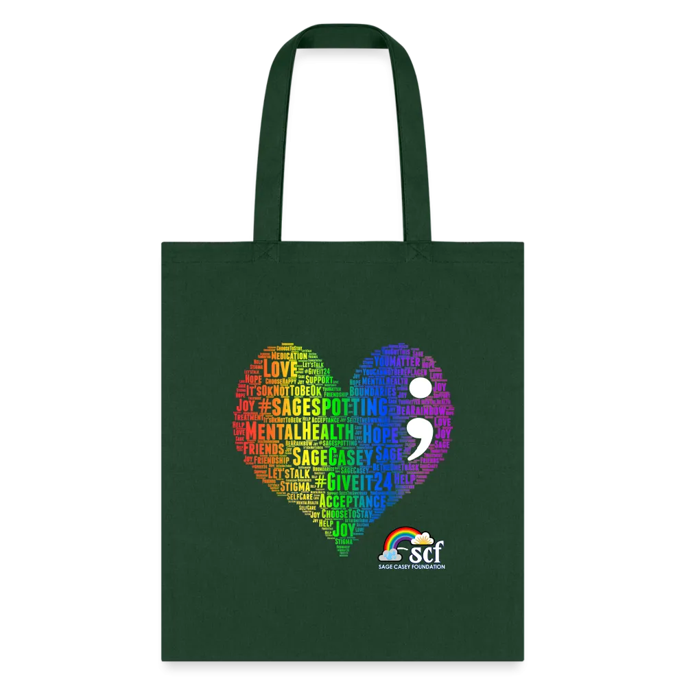 2023 Rainbow Party (HEART Logo/BeKind Logo) Cotton Tote