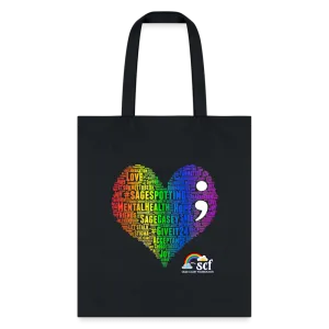 2023 Rainbow Party (HEART Logo/BeKind Logo) Cotton Tote