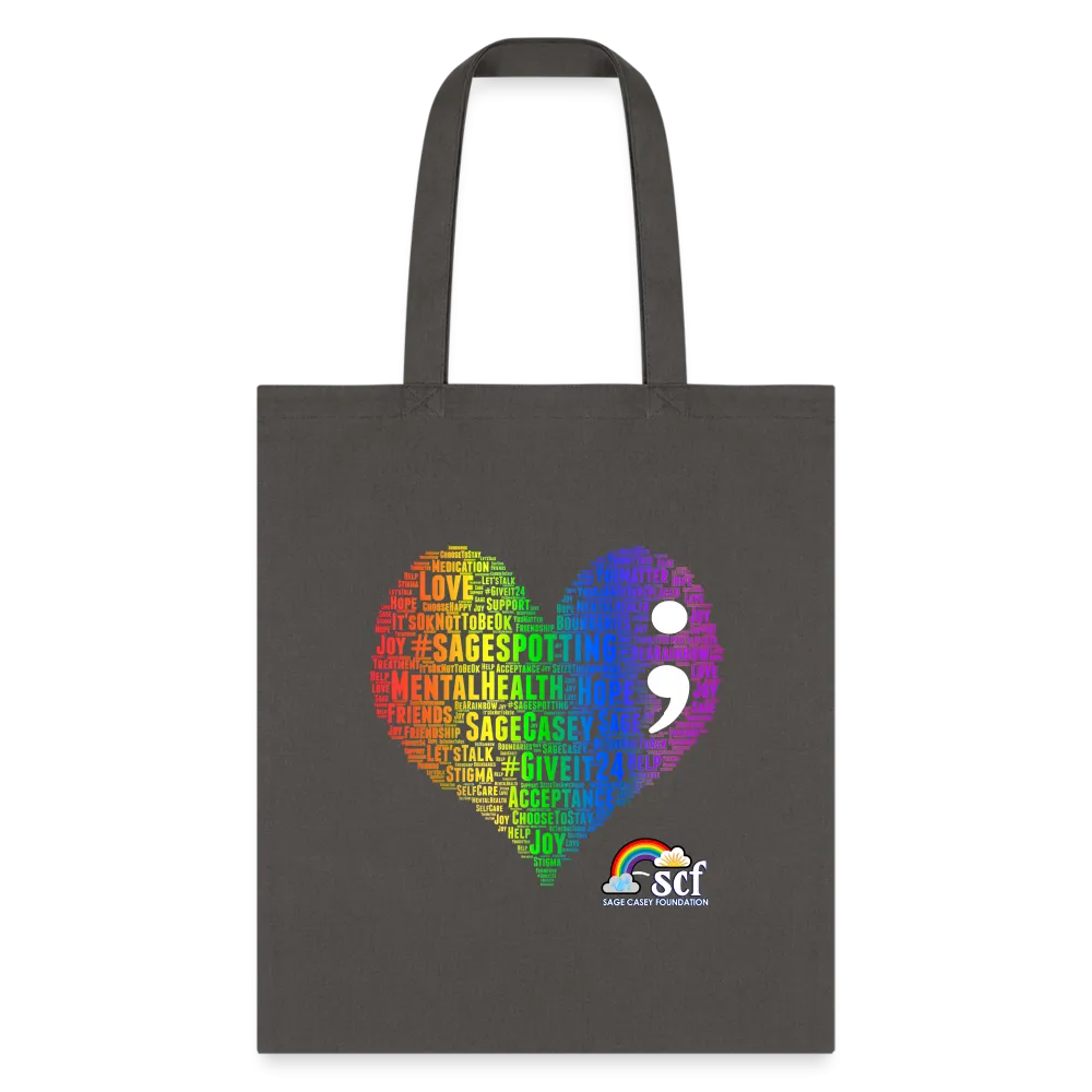 2023 Rainbow Party (HEART Logo/BeKind Logo) Cotton Tote