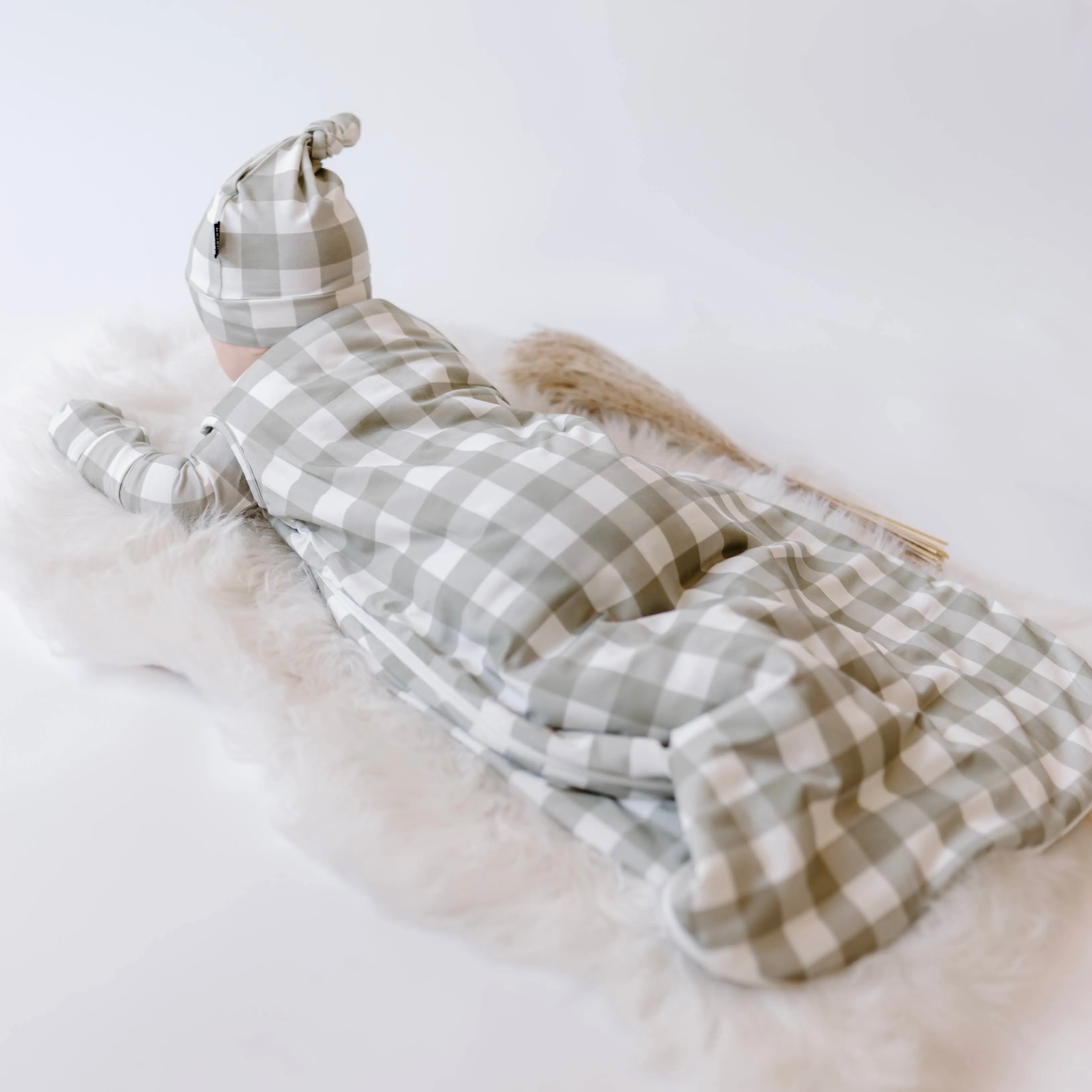 2.5 TOG Sleep Sack - Sage Plaid