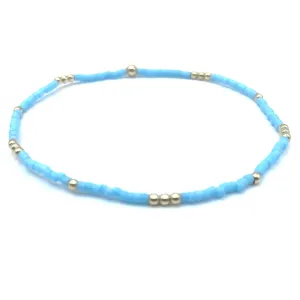 2mm Newport True Turquoise Waterproof Bracelet