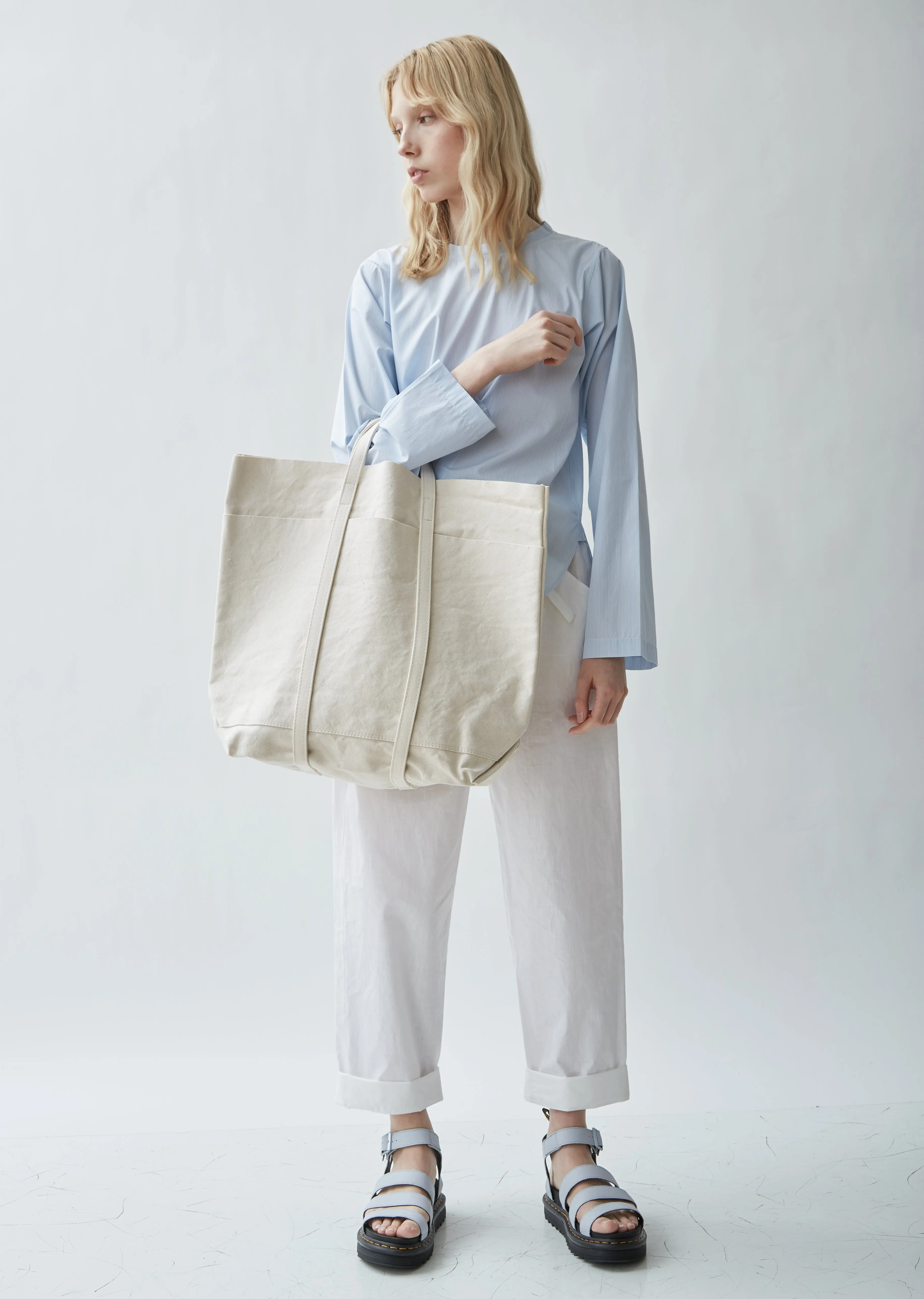 6P Tall Canvas Tote