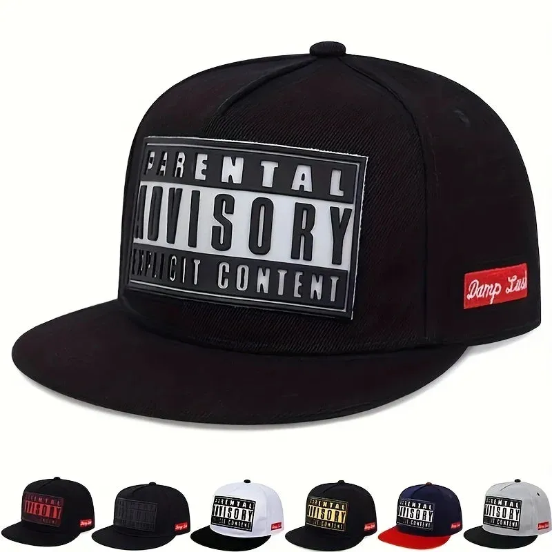 ADVISORY Cap Men Women Adjustable Hip Hop Baseball Cap