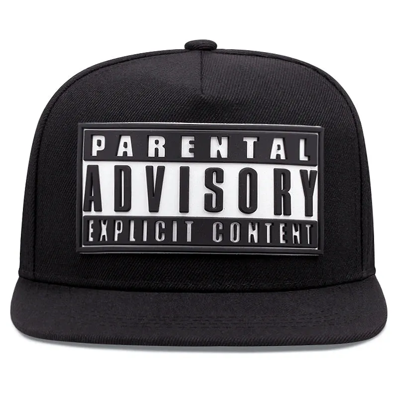 ADVISORY Cap Men Women Adjustable Hip Hop Baseball Cap