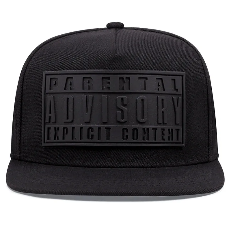 ADVISORY Cap Men Women Adjustable Hip Hop Baseball Cap