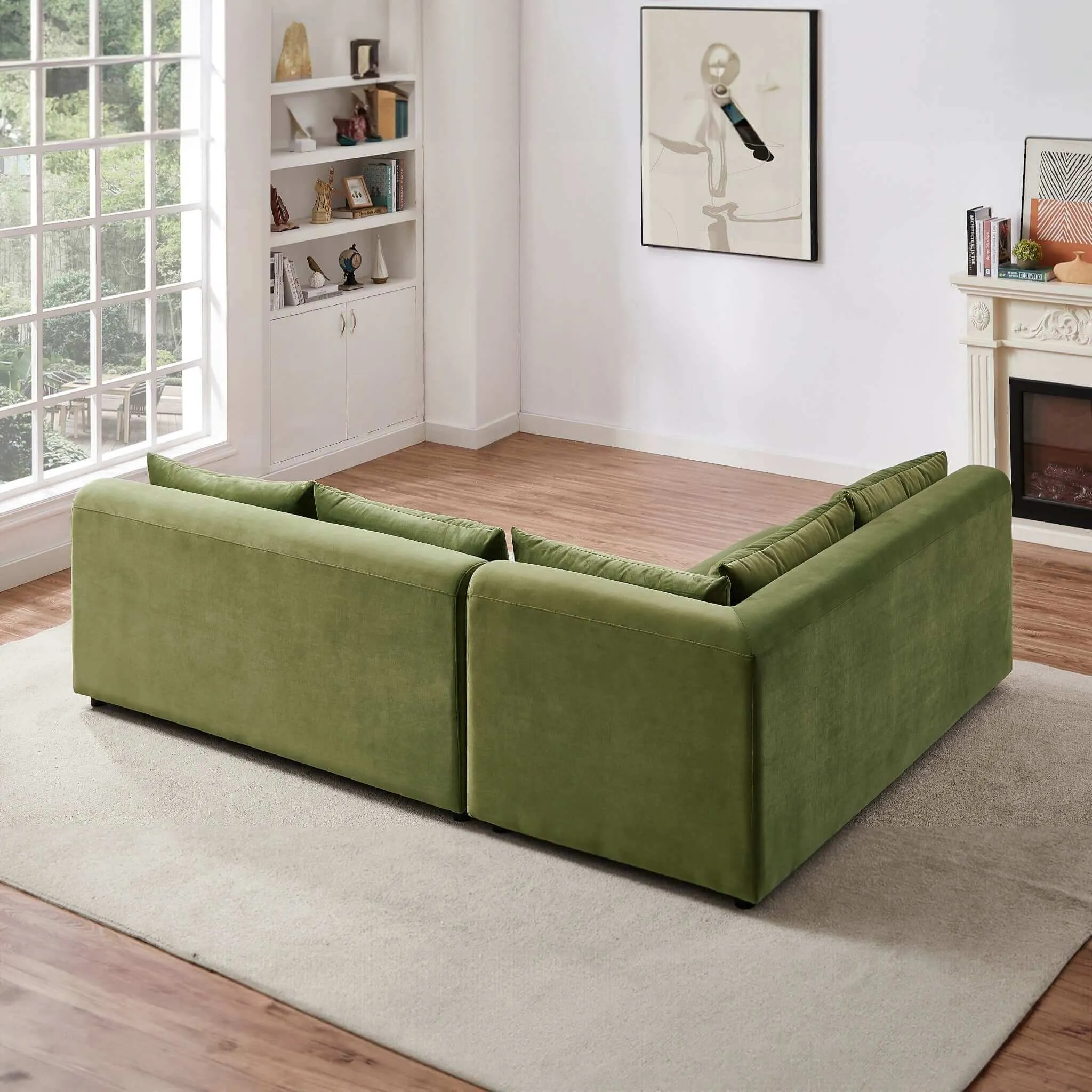 Aleny Modular Corner Sectional  Sofa