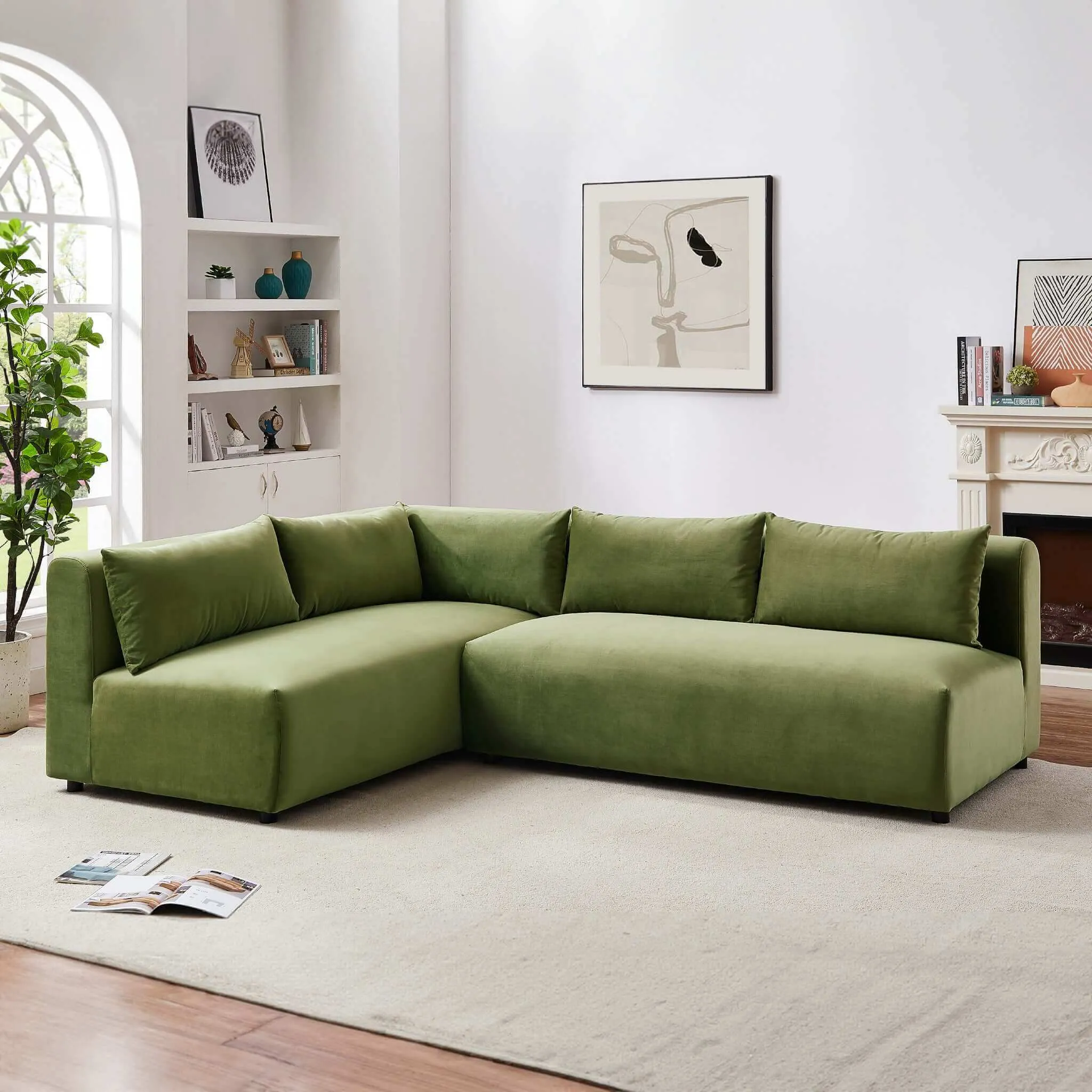 Aleny Modular Corner Sectional  Sofa