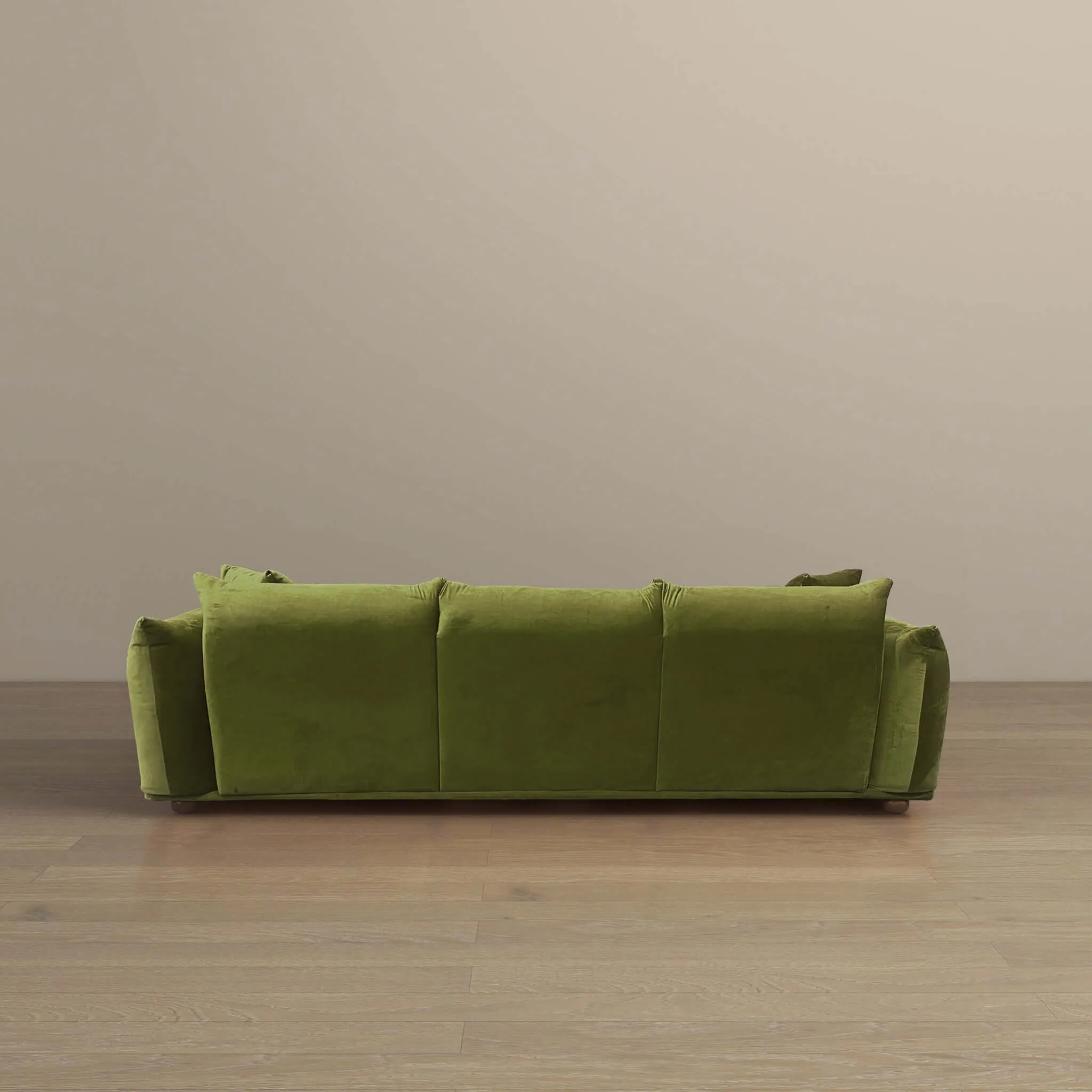 Arlo Olive Green Velvet Sofa