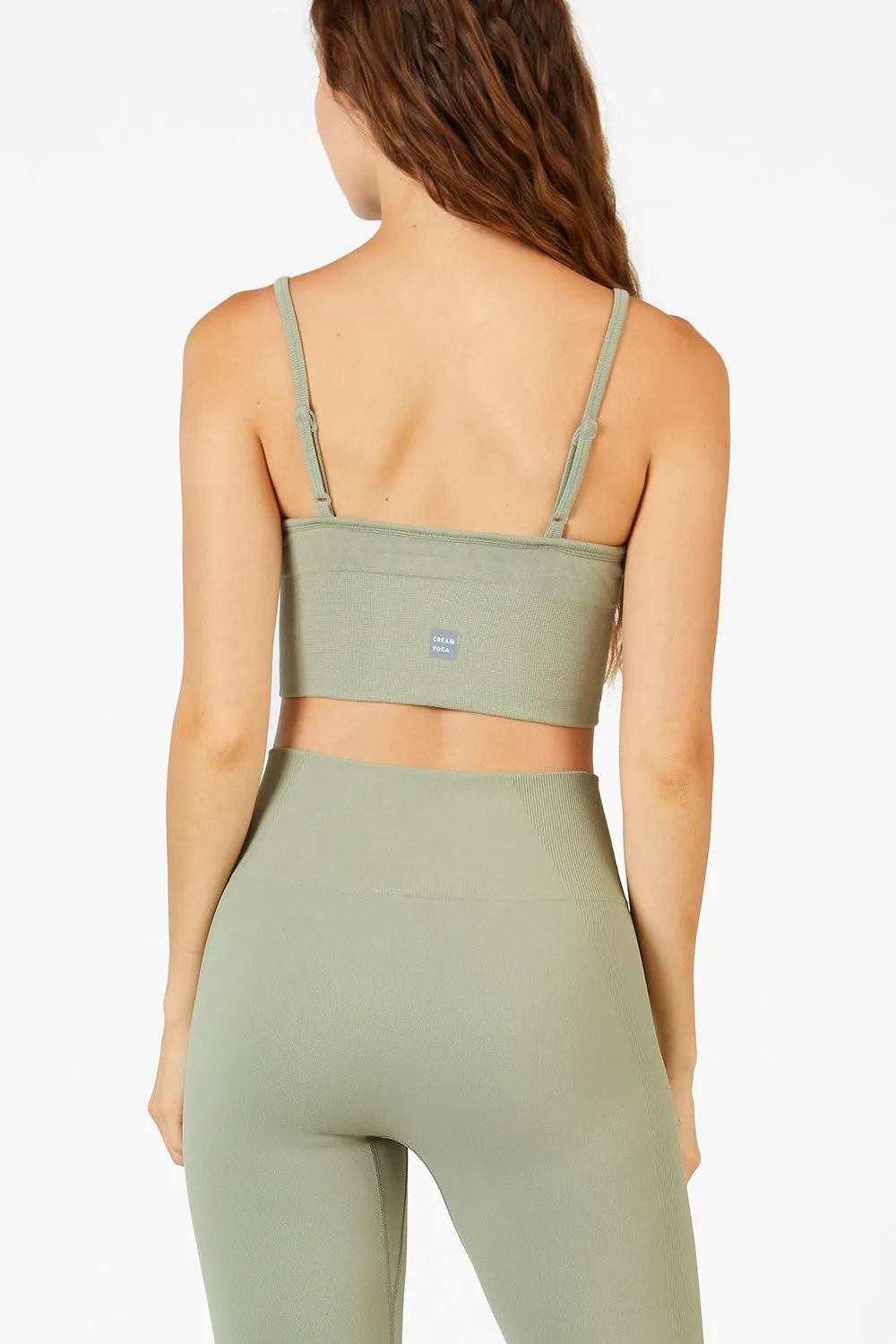 Ava bralette faded olive