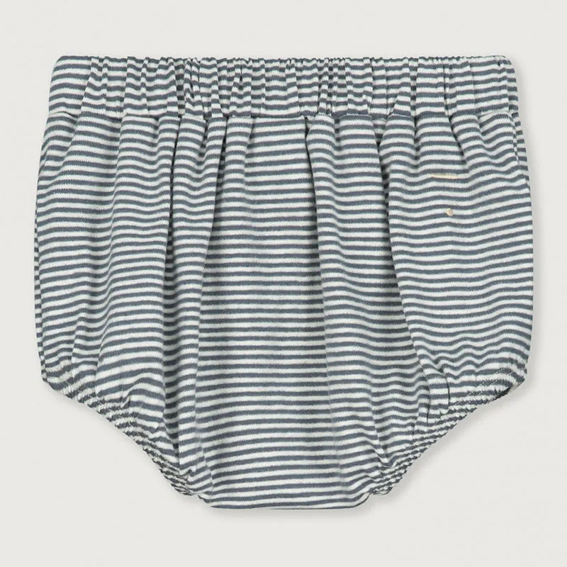 Baby Bloomer ''Blue Grey'' GOTS Organic Cotton