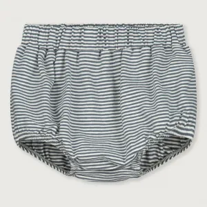 Baby Bloomer ''Blue Grey'' GOTS Organic Cotton