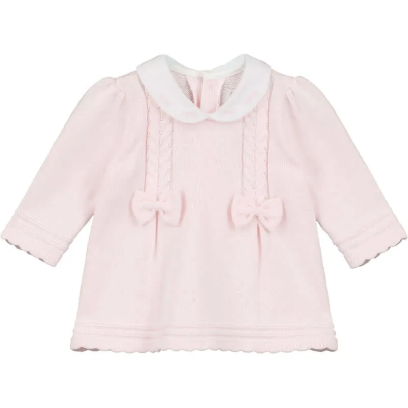 Baby Girls Pink Emilia Knitted Set