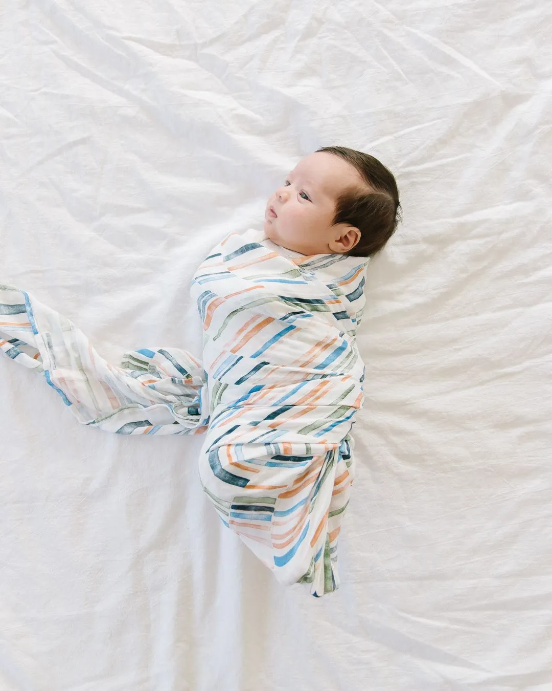 Bamboo Swaddle, Weston Stripe