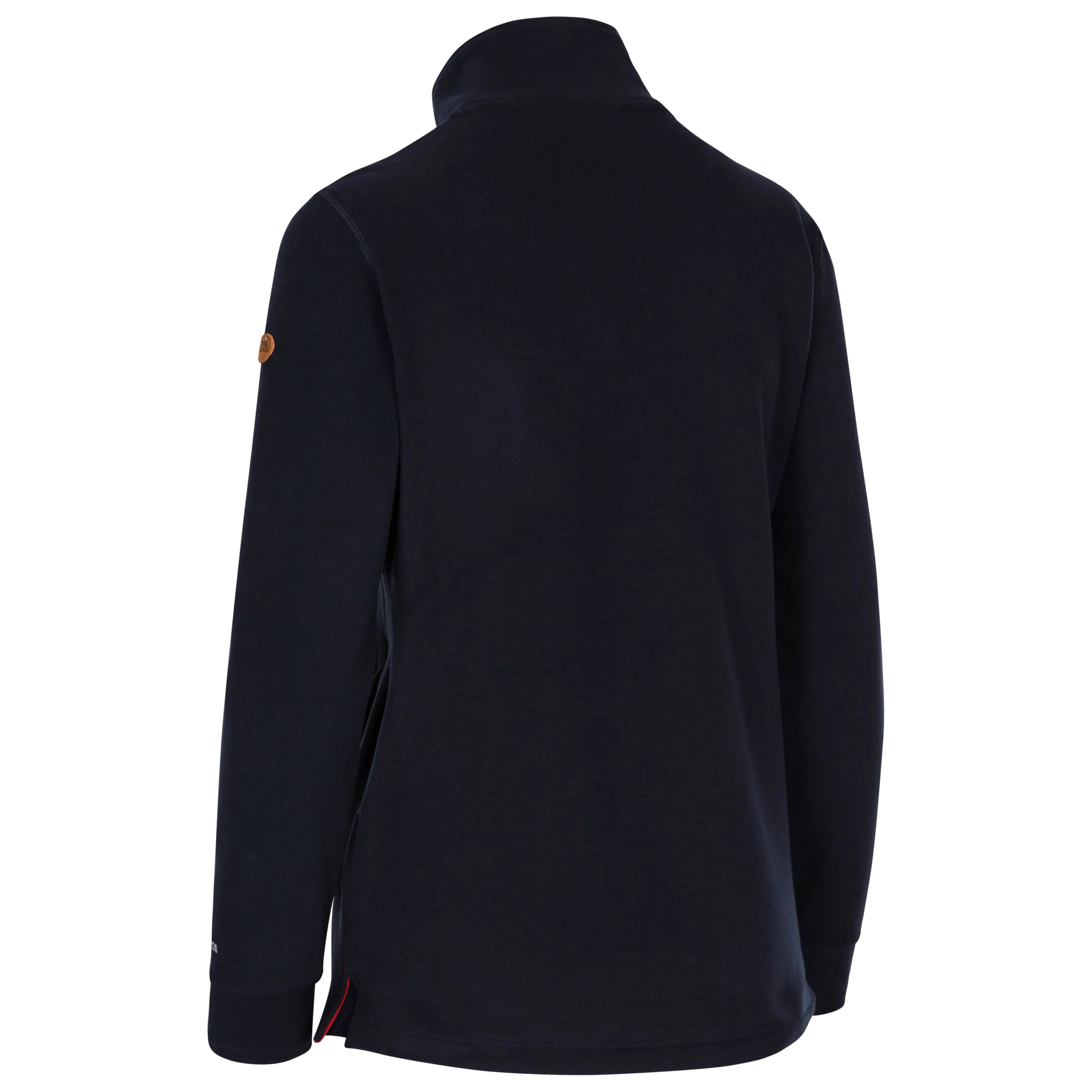 Big Heart Women's Heavier Half Zip Fleece Top in Navy