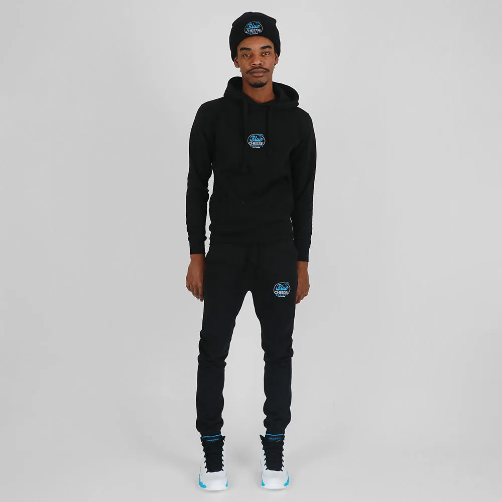 Blue Cheese Society Embroidered Joggers