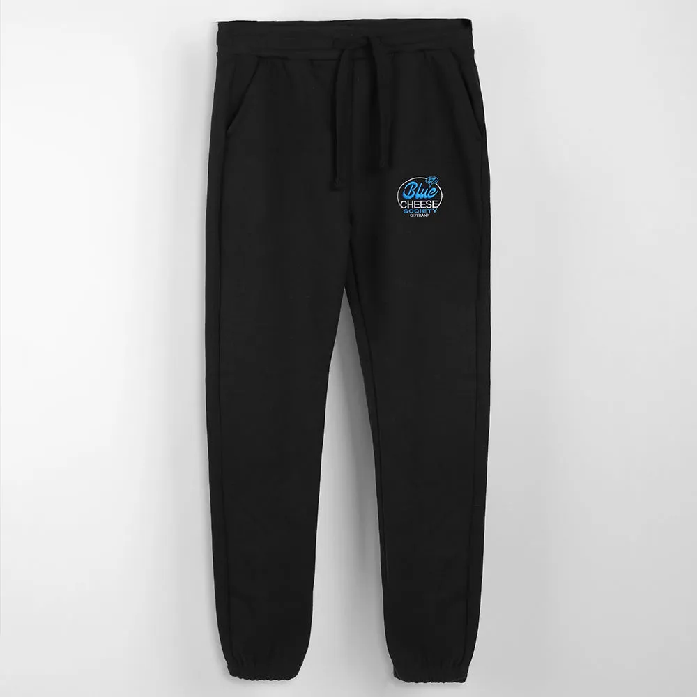 Blue Cheese Society Embroidered Joggers