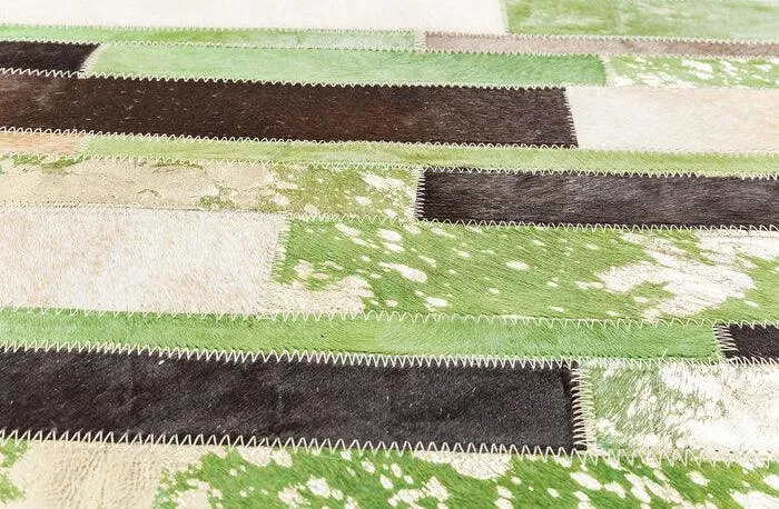 Brick Green Leather Carpet