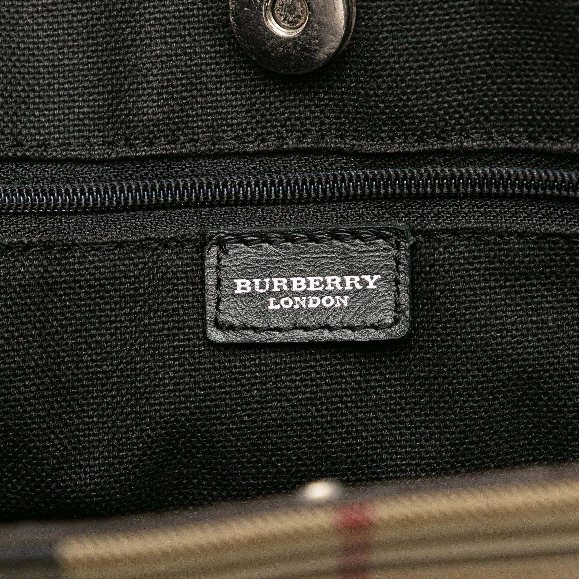 BURBERRY House Check Tote Tote Bag