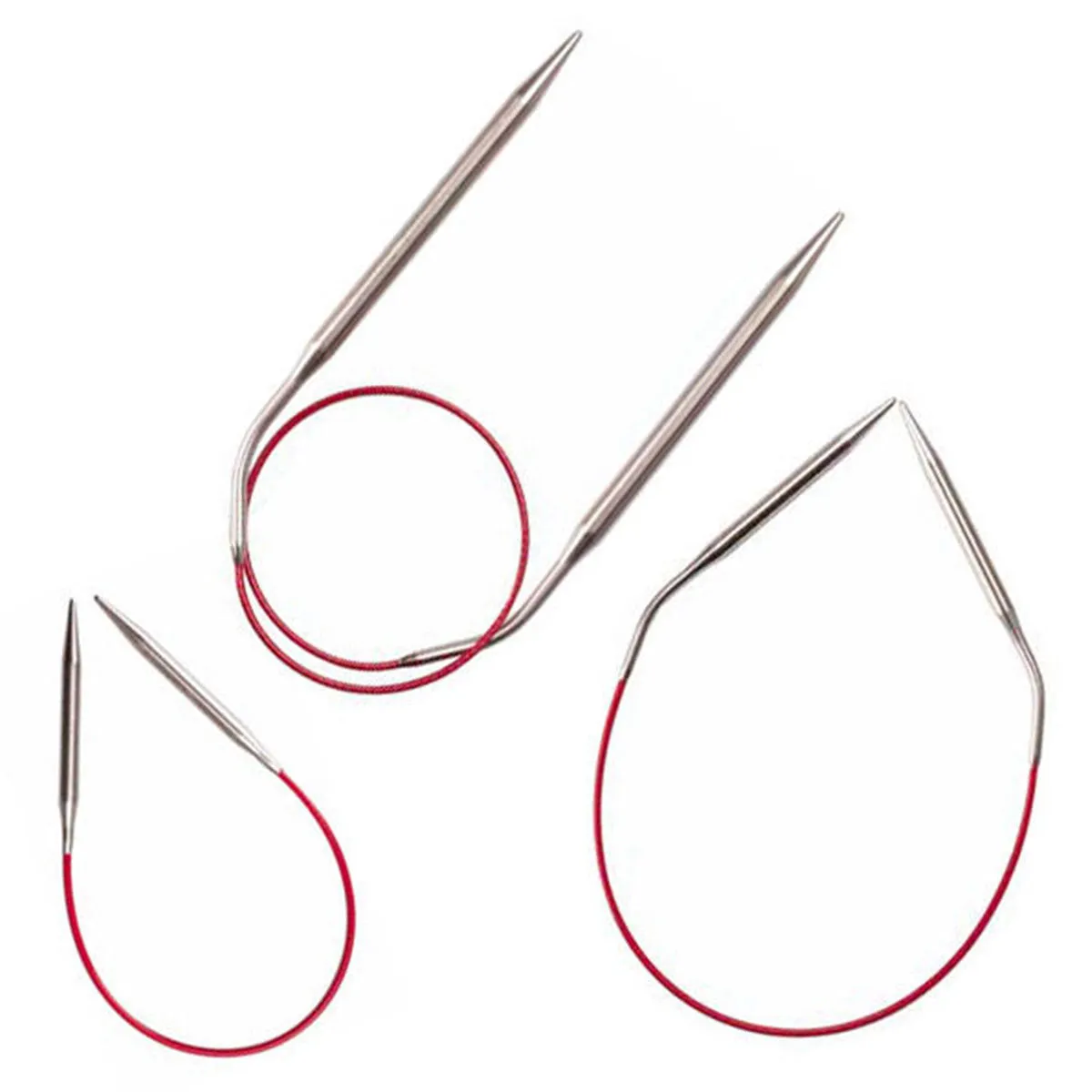 ChiaoGoo Knit RED Circular Needles - US 000 (1.5mm) - 12"