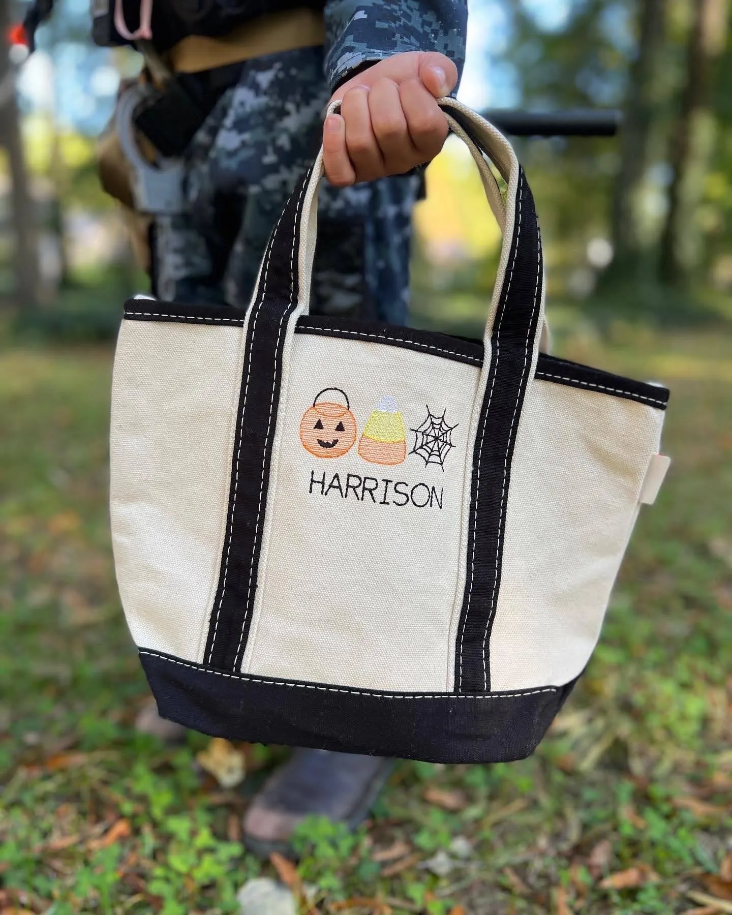 Children's Personalized Halloween Tote