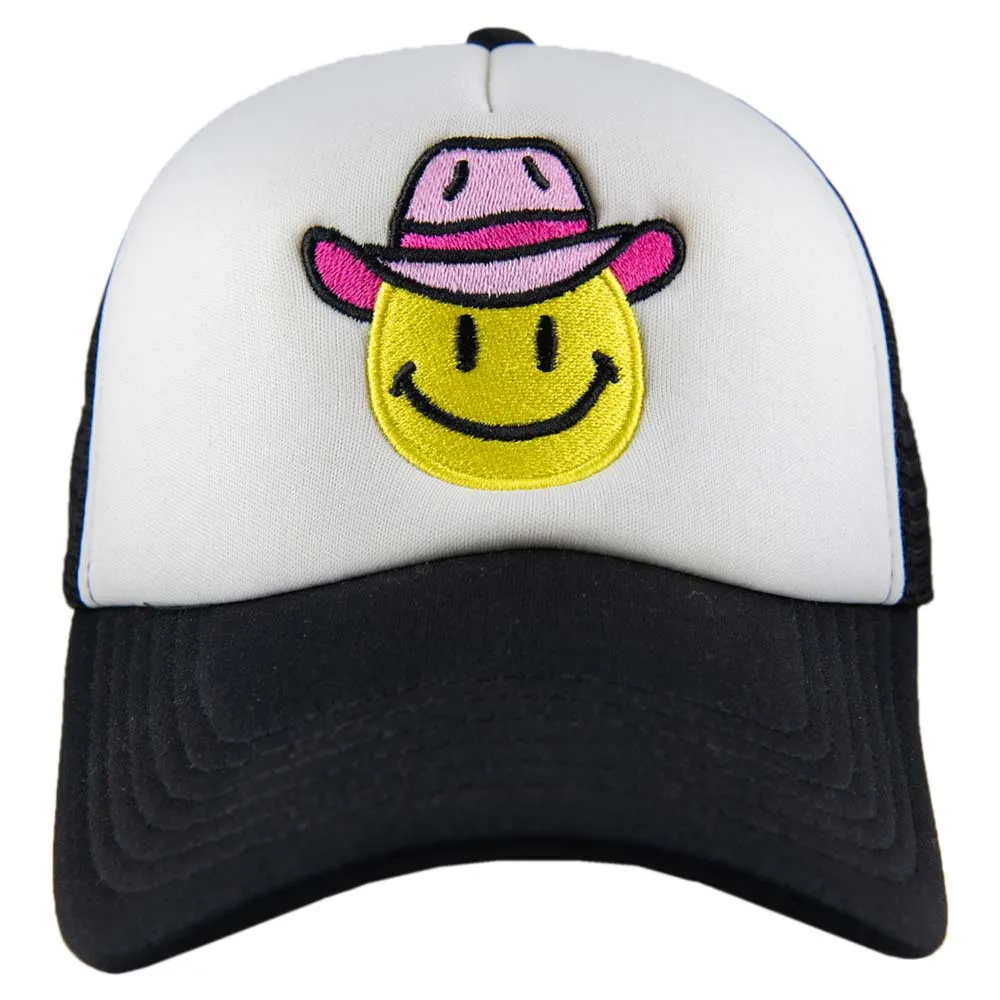 Cowboy Happy Face Wholesale Foam Hat