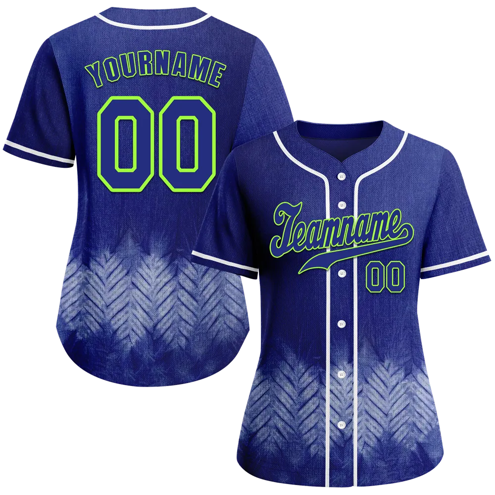 Custom Blue Tie Dye Blue Authentic Baseball Jersey BSBJ0a-bc0fbfa