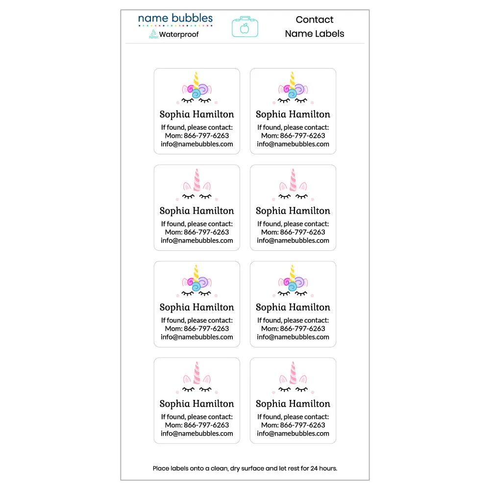 Custom Contact Labels