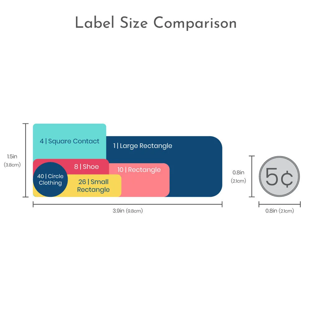 Custom School Supply Labels