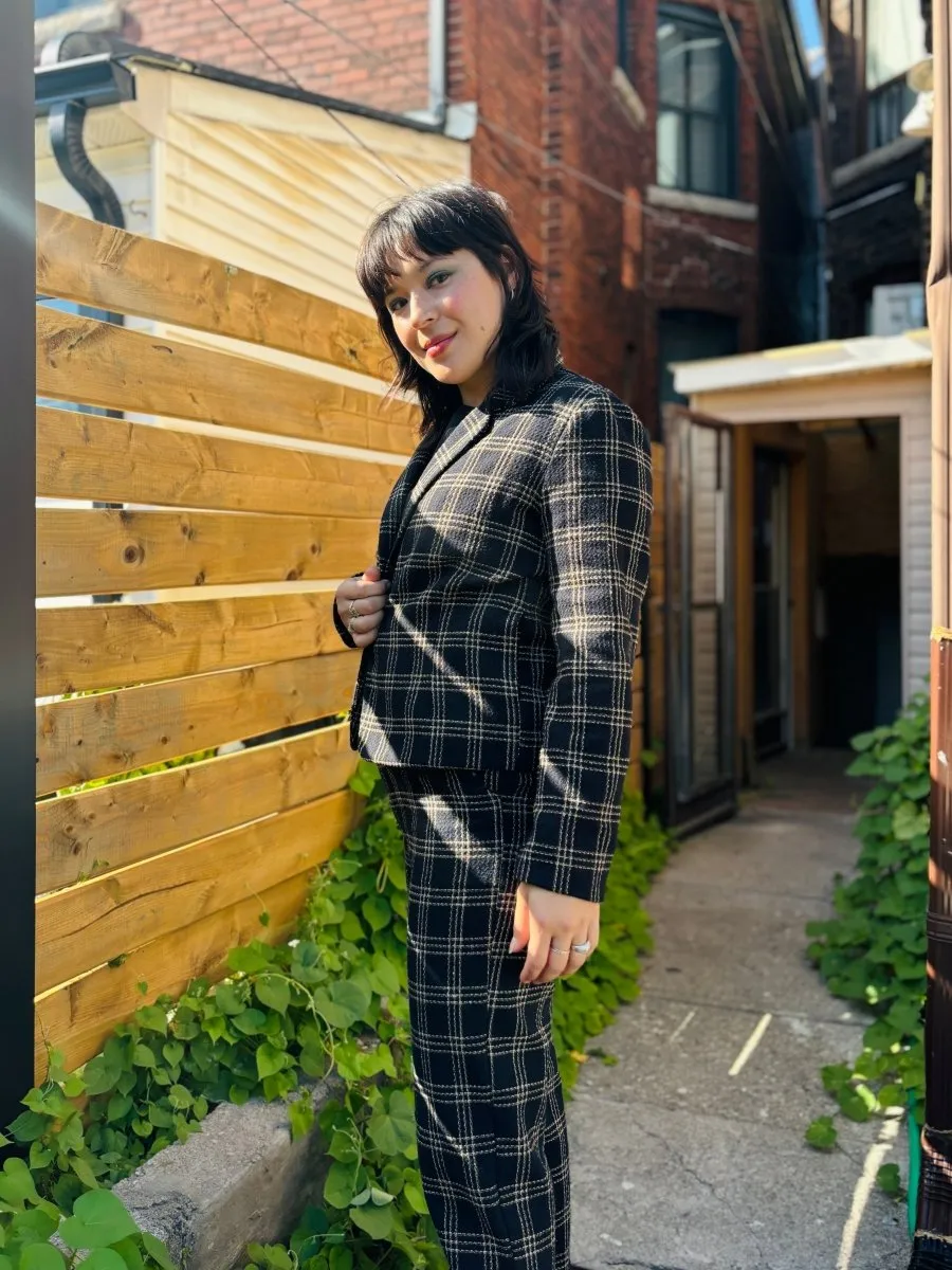 Dagg & Stacey Heuston Pant (Black Plaid)