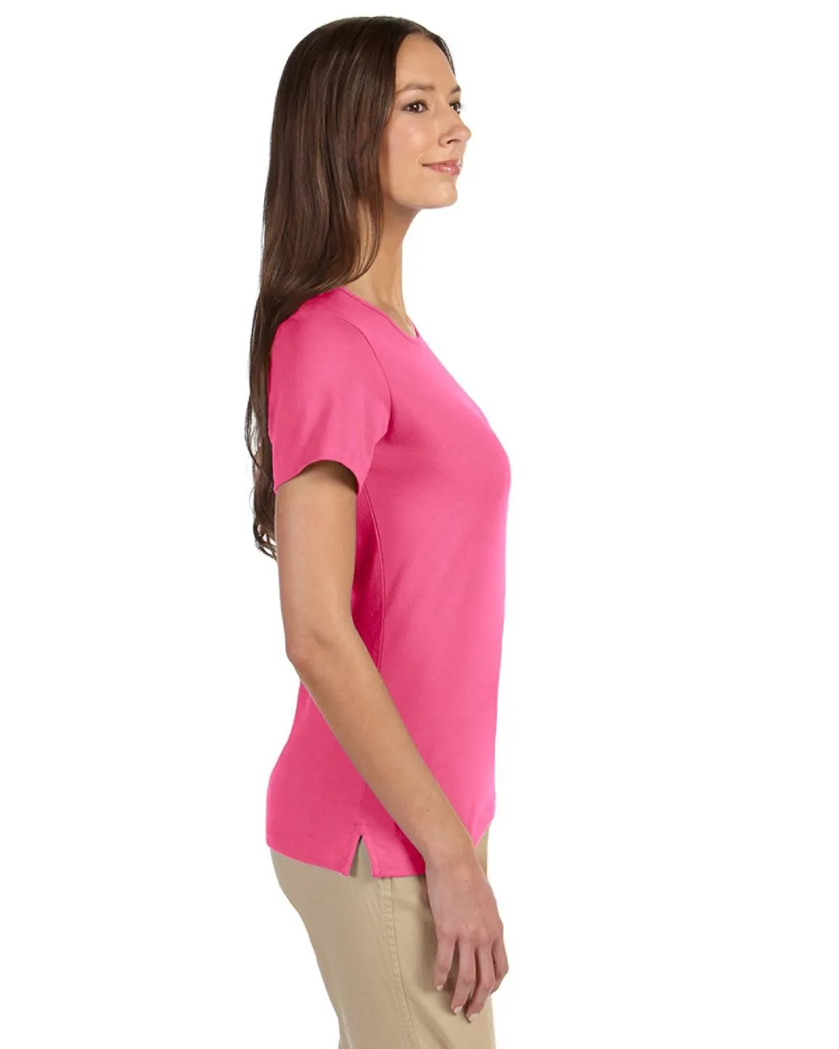 Devon & Jones Ladies' Perfect Fit™ Shell T-Shirt