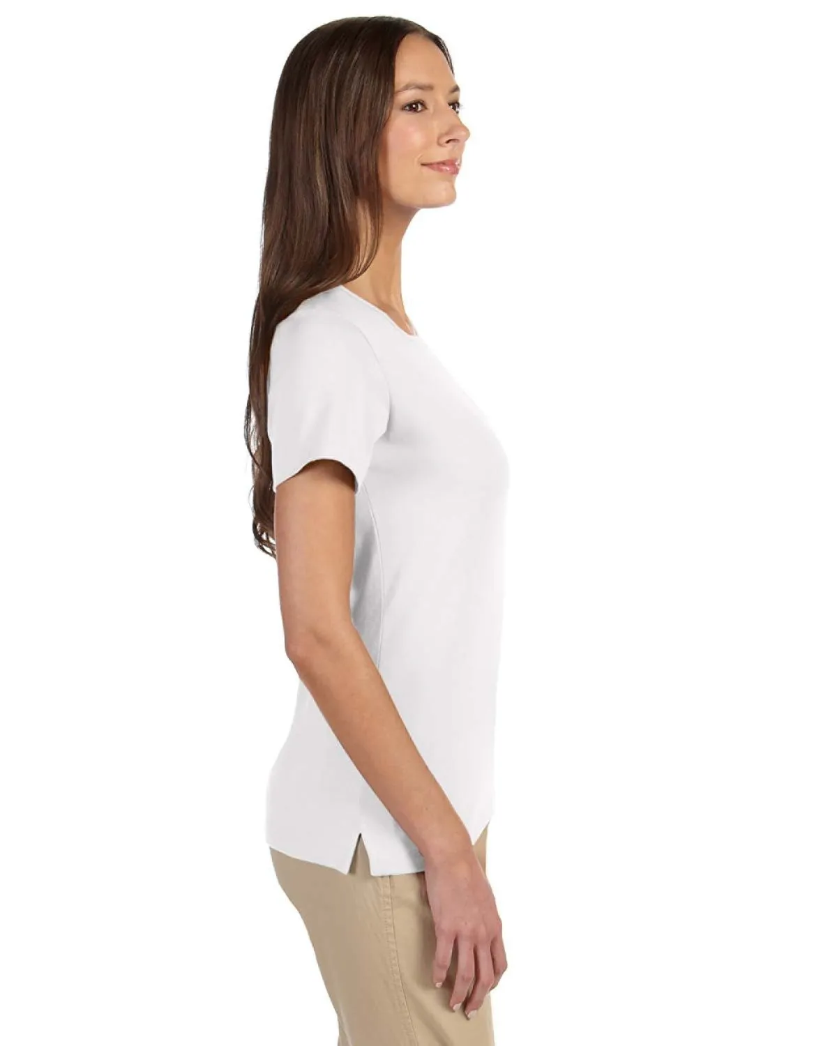 Devon & Jones Ladies' Perfect Fit™ Shell T-Shirt