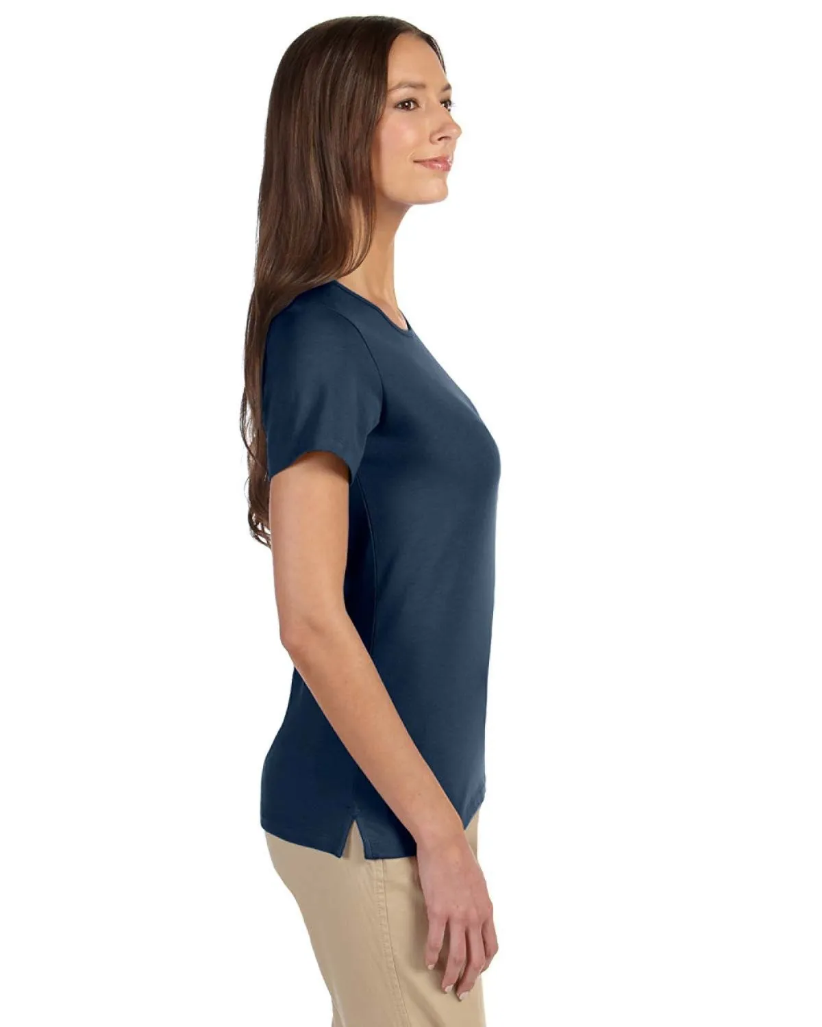 Devon & Jones Ladies' Perfect Fit™ Shell T-Shirt