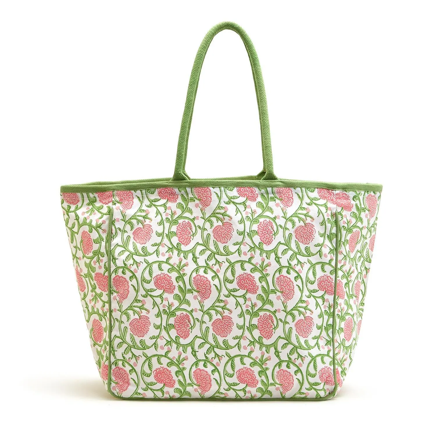 Floral Print Tote Bag