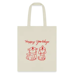 Happy Yowlidays Tote Bag