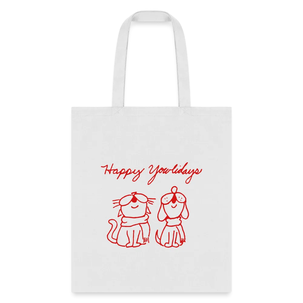 Happy Yowlidays Tote Bag