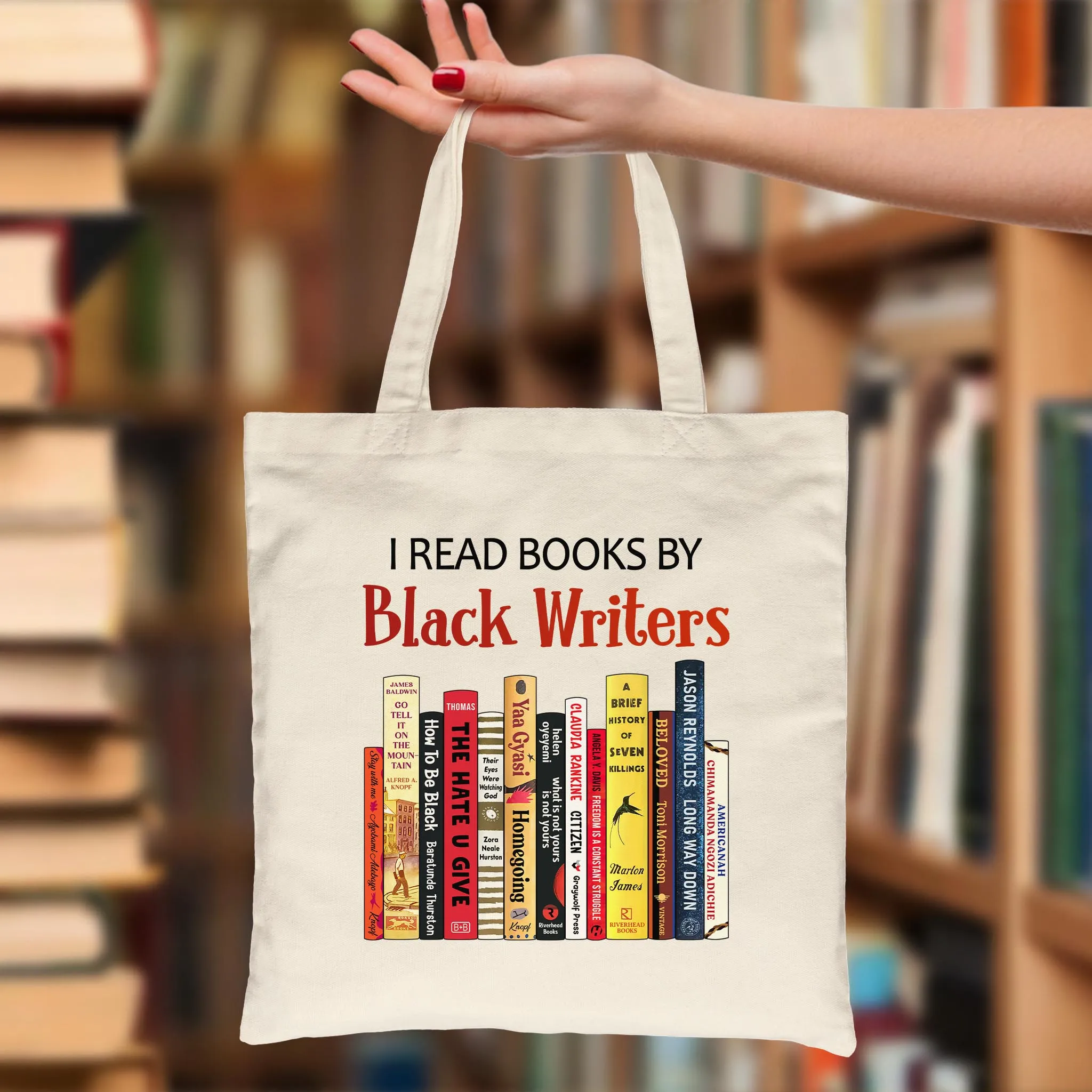 I Read Books By Black Writers Book Lovers Gift TBW325