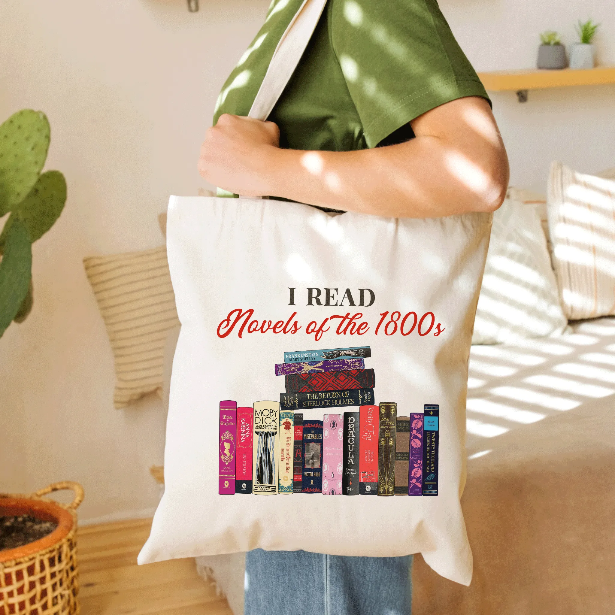 I Read Novels Of The 1800s Book Lovers Gift TBW297