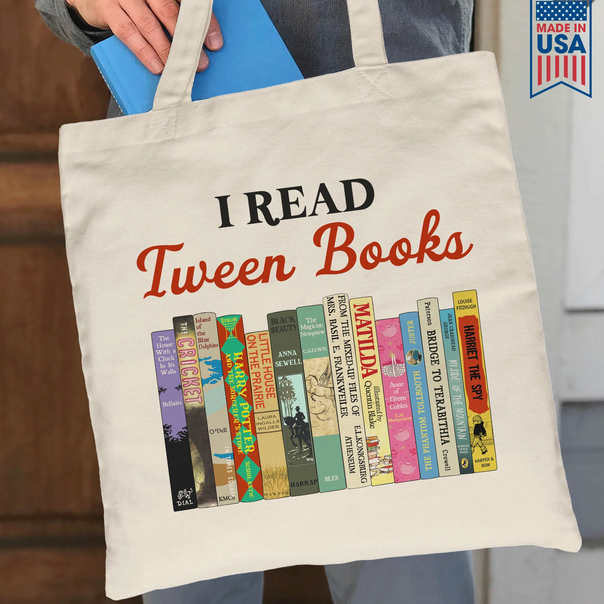 I Read Tween Books 1 Book Lovers Gift TBW301