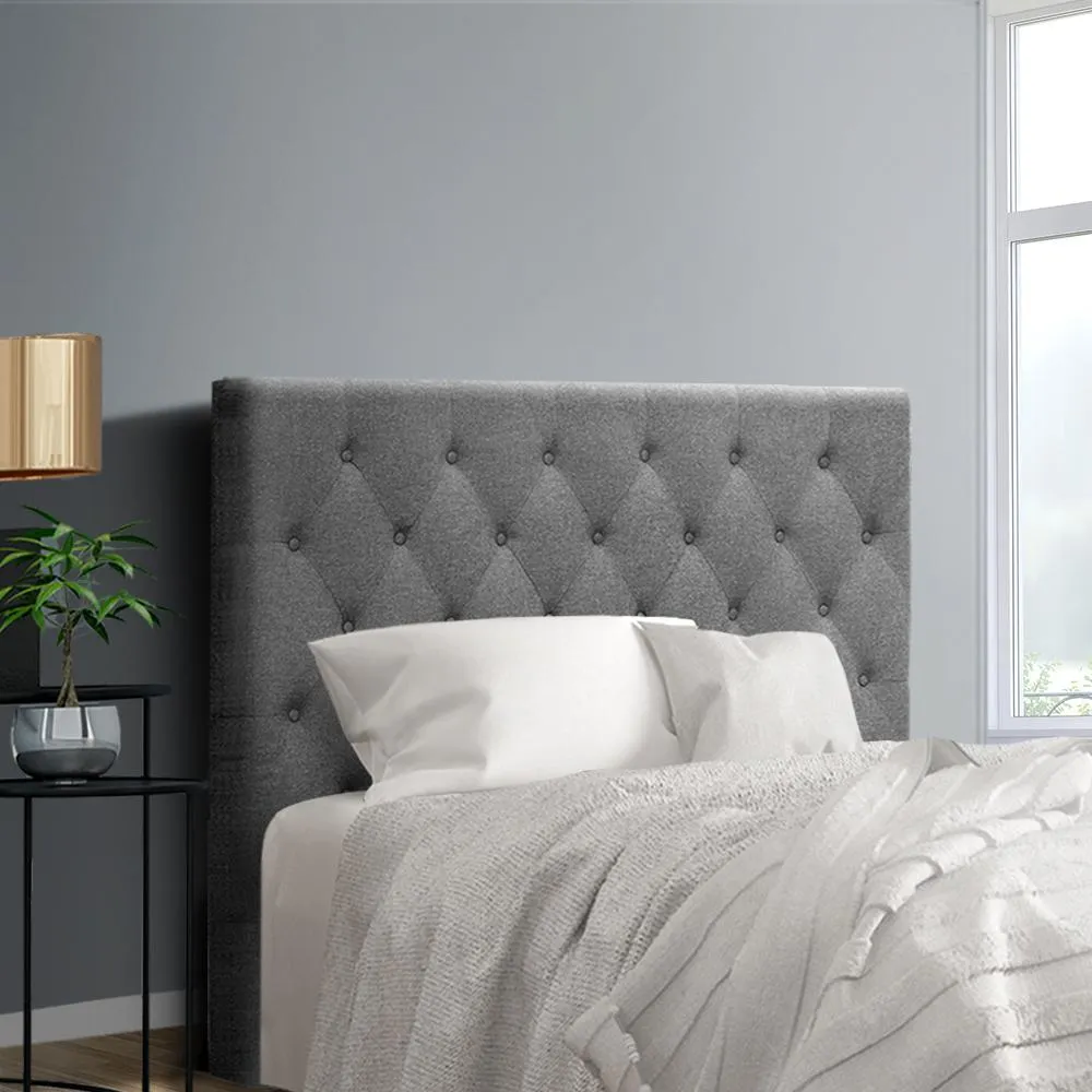 King Single Size | Cappi Bed Headboard (Grey)