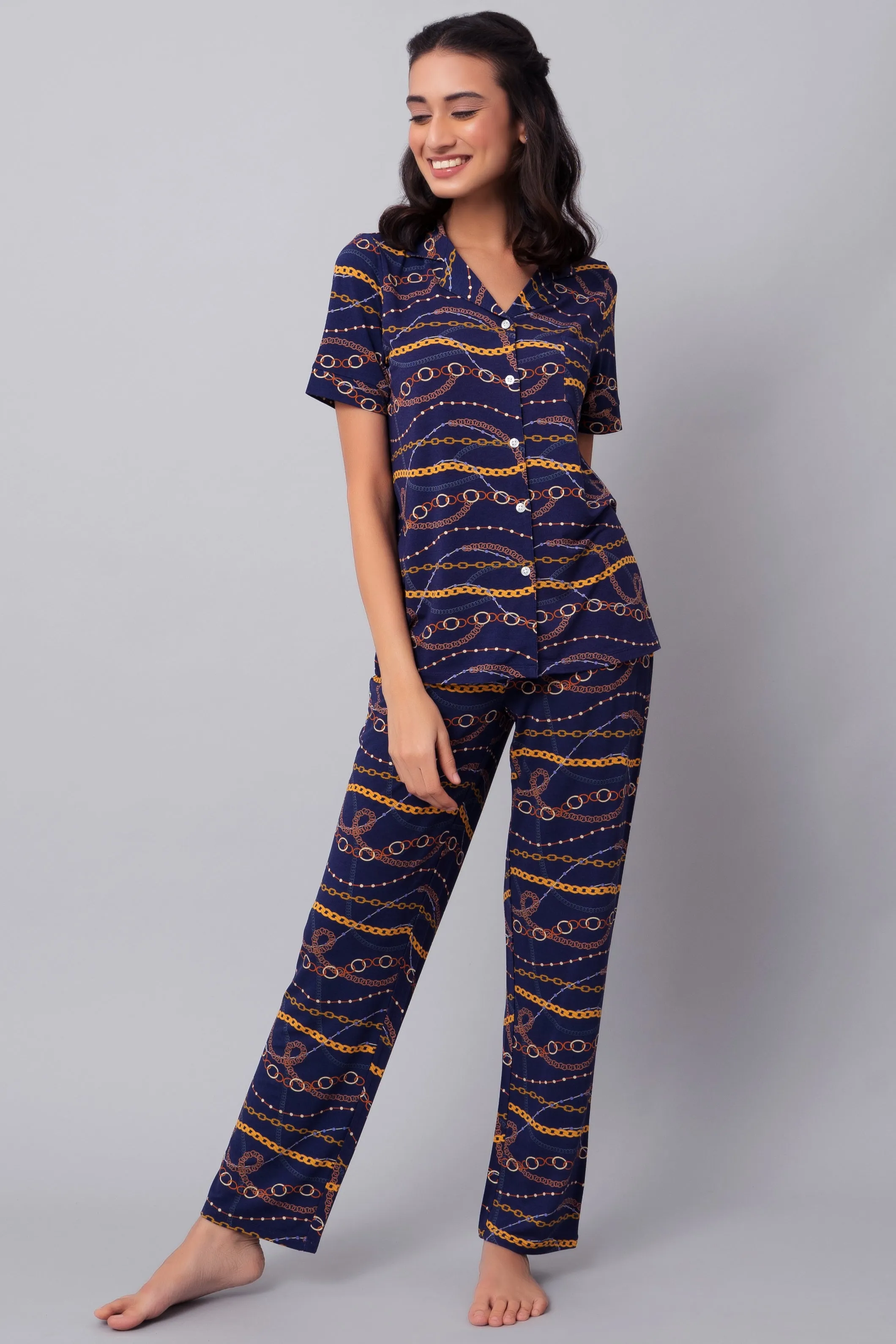 Linked Chains Pajama Set