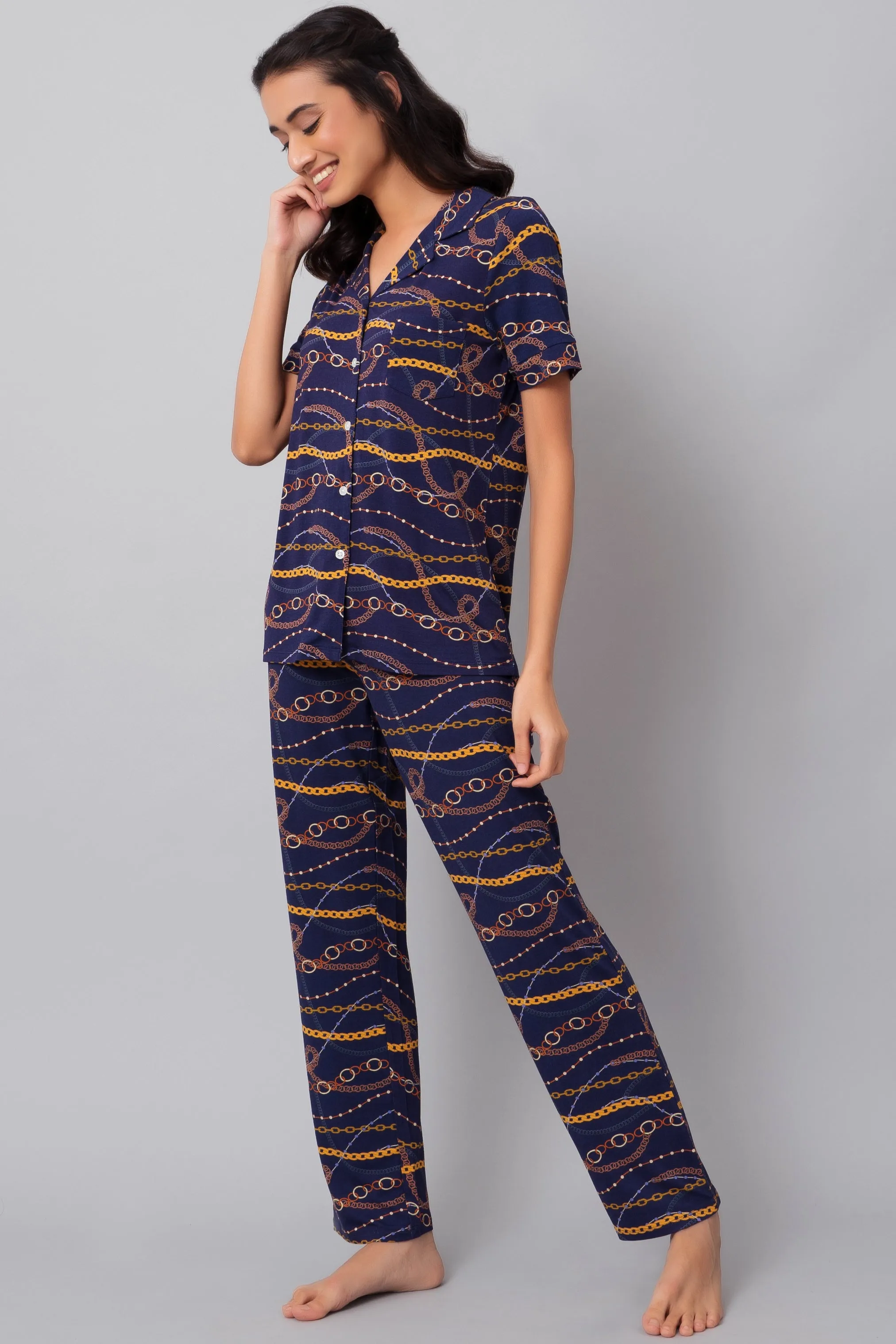 Linked Chains Pajama Set