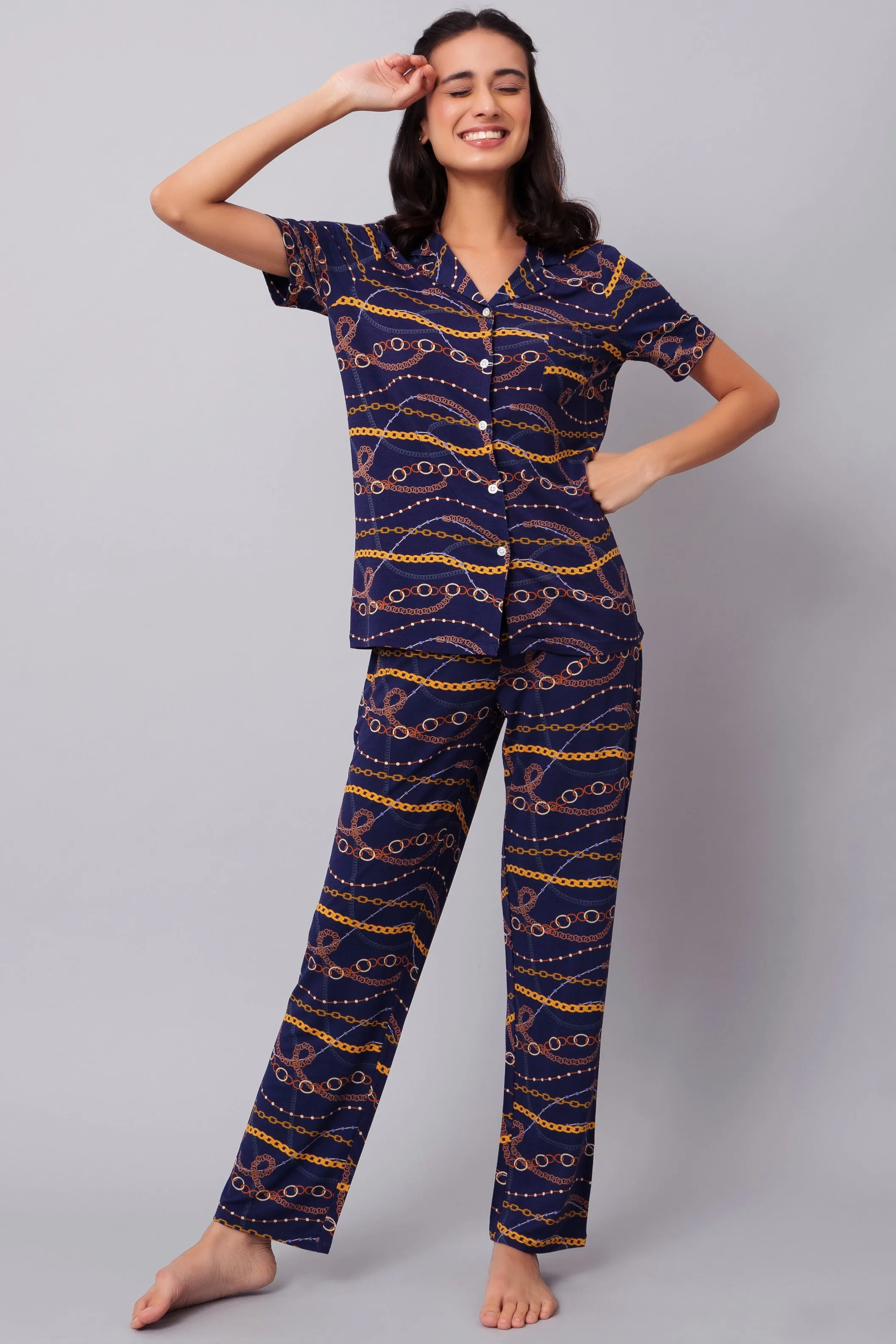 Linked Chains Pajama Set