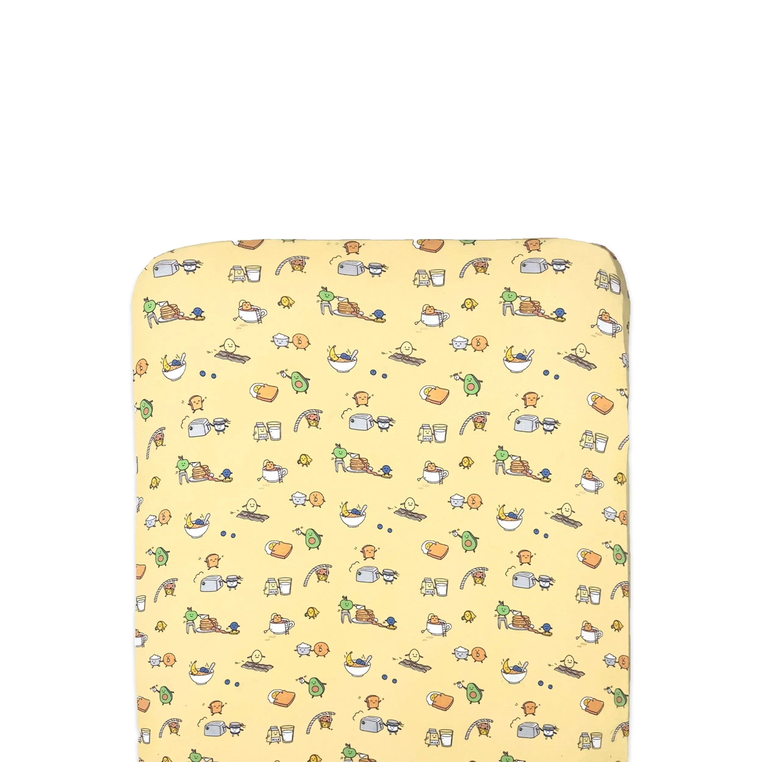 Love You Brunches Bamboo Crib Sheet