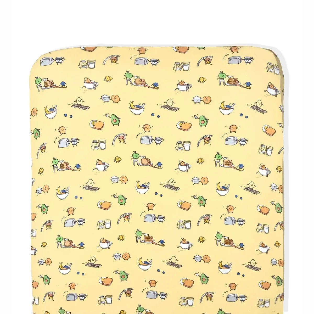 Love You Brunches Bamboo Crib Sheet