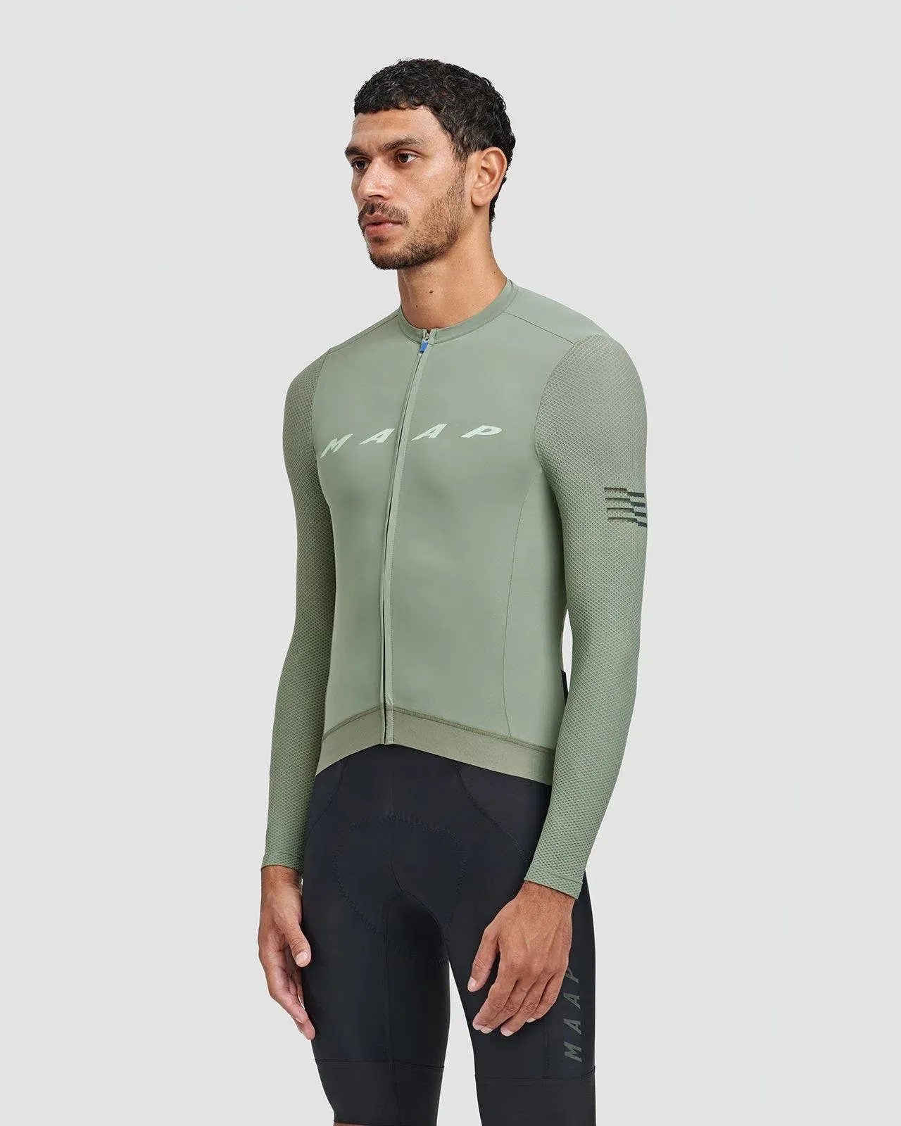 MAAP Evade Pro Base LS Jersey - Seagrass AW2022