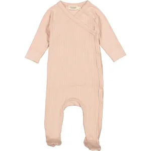 MarMar New Born Micro Modal Light Cheek Rubello Onesie